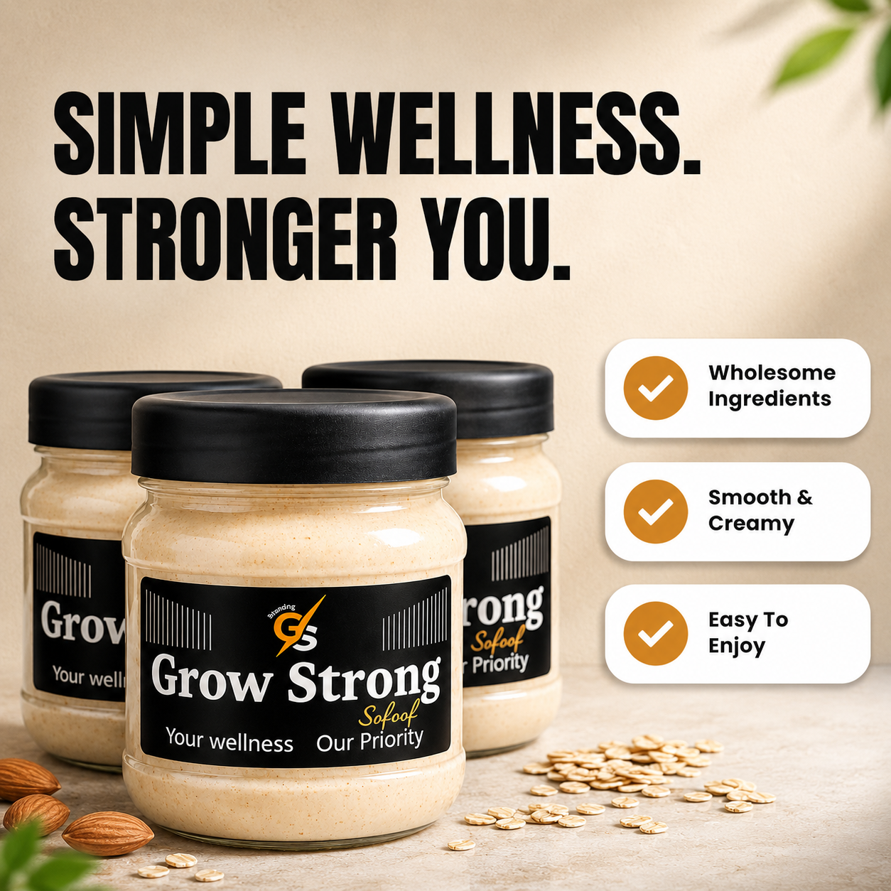 Grow Strong | Your Physical Power - Boosts Vitality And Physical Performance