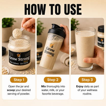 Grow Strong | Your Physical Power - Boosts Vitality And Physical Performance