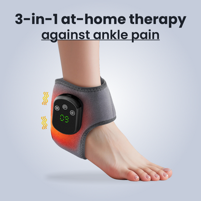 AnkleEase™ 3-in-1 Foot Massager – Heat Therapy & Vibration for Foot Pain Relief
