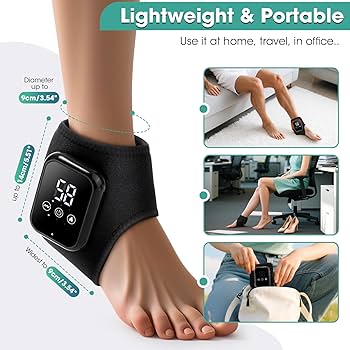 AnkleEase™ 3-in-1 Foot Massager – Heat Therapy & Vibration for Foot Pain Relief