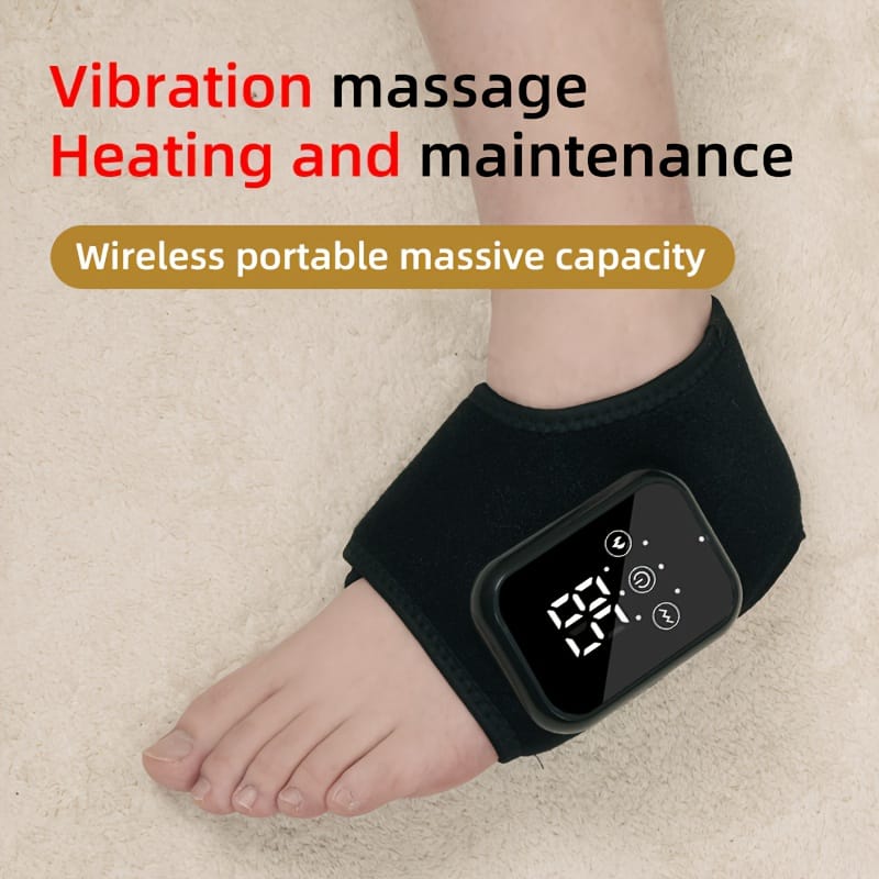 AnkleEase™ 3-in-1 Foot Massager – Heat Therapy & Vibration for Foot Pain Relief