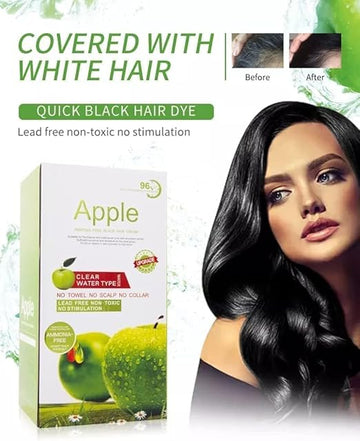 Apple Hair Color – Black (Ammonia-Free)
