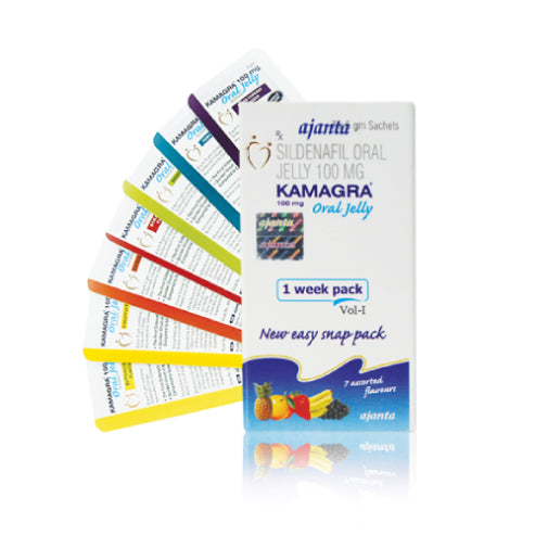 Kamagra Oral Jelly – Fast-Acting Sildenafil Oral Jelly for Men